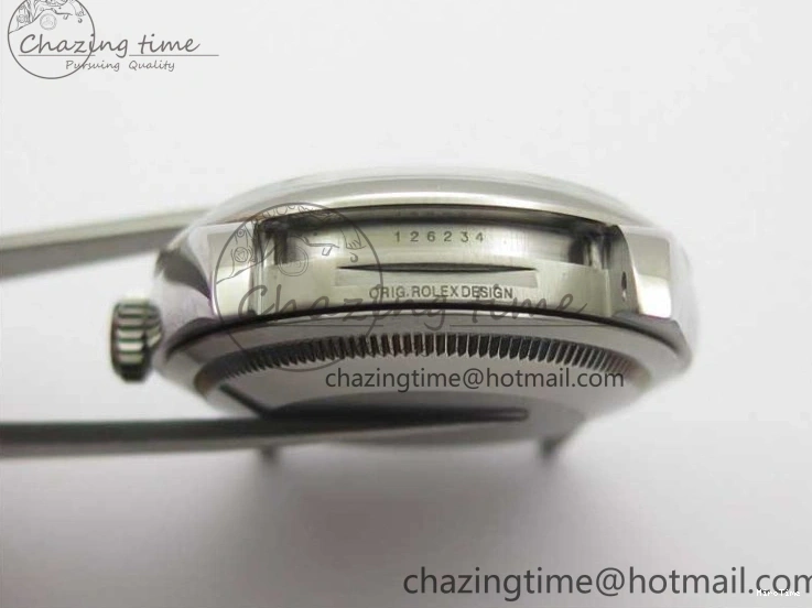 MiroTime 1221 Compact DateJust 36 SS 126234 BP Maker 1:1 Best Edition Fluted Bezel Gray Roman Dial on Jubilee Bracelet 2527